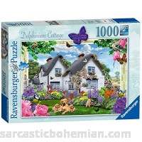 Ravensburger Country Collection Delphinium Cottage Puzzle 1000 Pieces by Ravensburger B01BEMU9M6